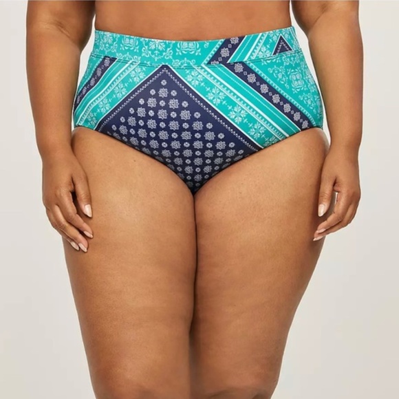 Lane Bryant High Waist Swim Brief NWT Size 20 - Picture 1 of 2